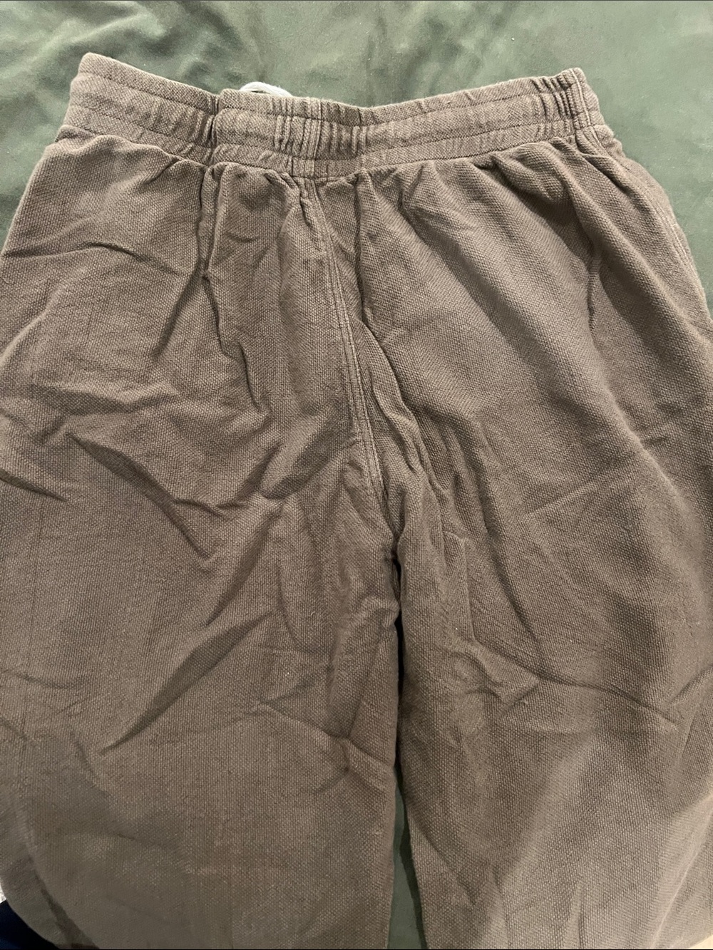 Cocole Unisex Olive Drawstring Sweatpants - Picture 4 of 7